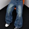 Luxury Baggy Blue Jeans