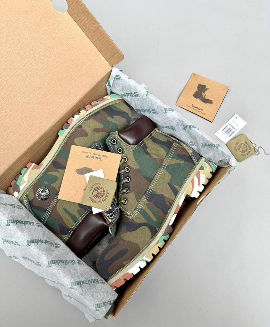 Timberland 6-inch Boot - Camo Green - Image 2