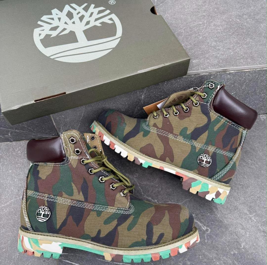 Timberland 6-inch Boot - Camo Green