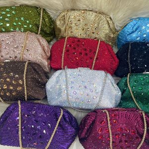 Crystal Rhinestone Clutch Bag