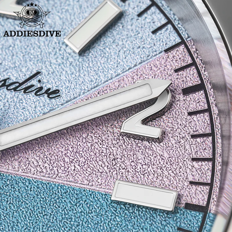 ADDIESDIVE AD2555 Luxury Mens Quartz Wristwatch Four Color Dial Sapphire Scratch Resistant Glass BGW9 Luminous Waterproof Watch - Image 5