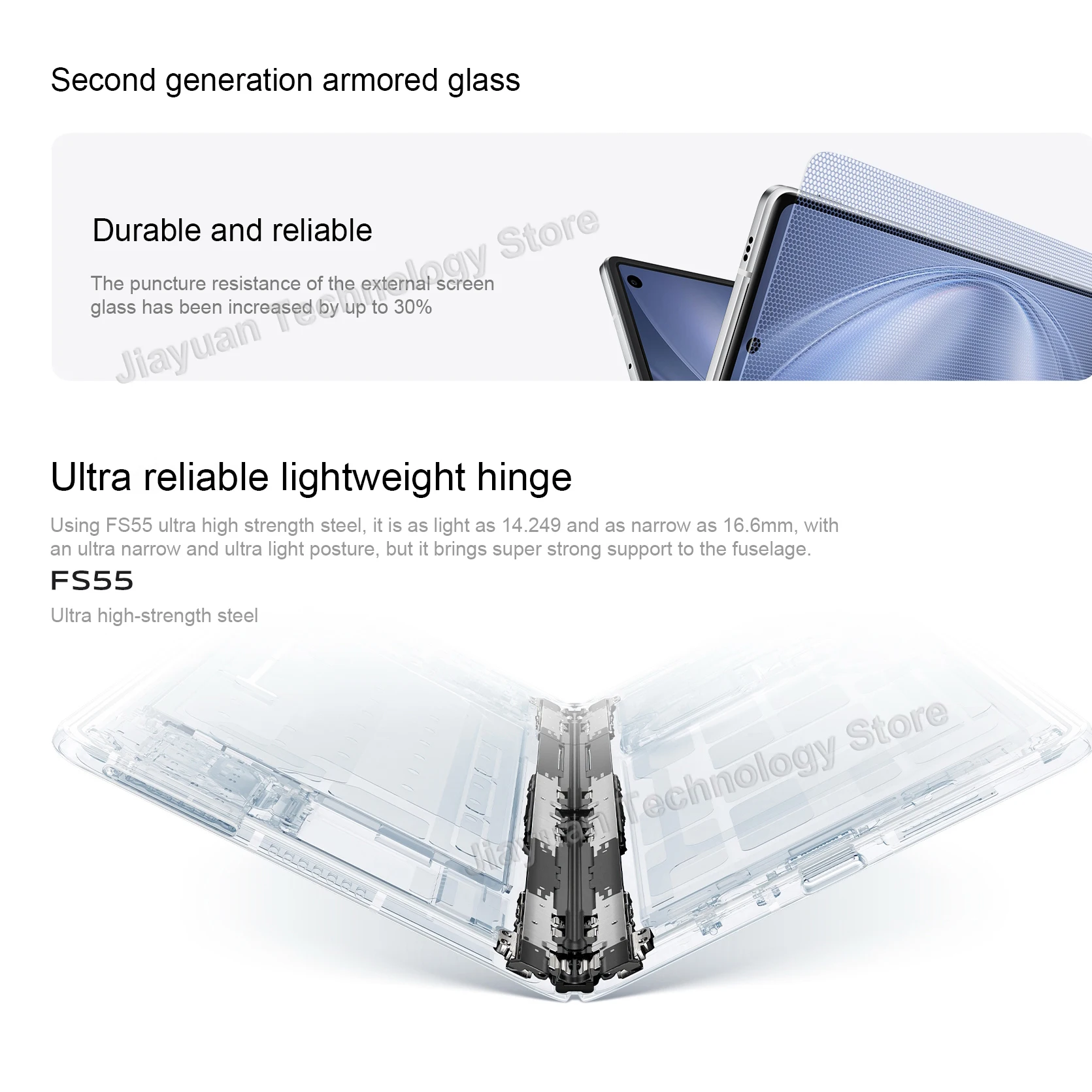 2025 Original Vivo X Fold5 5G Foldable Phone 8.03" Display Snapdragon 8 Gen 3 Camera 50MP Battery 6000mAh CN Version Smartphone - Image 4