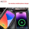 for Toyota Alphard Vellfire AH30 2015–2023 Center Console Storage Wireless Mobile Phone Charger 18W iPhone Magsafe Fast Charging