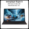 OneXPlayer Super X 6-in-1 Gaming Laptop 14-inch 60/120Hz 2.8K AMOLED Windows 11 WIFI 7 64GB Notebook Tablet Face Unlock 85.58Wh