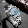 ADDIESDIVE Multicolor Dial Quartz Watches 36MM Sapphire Glass BGW9 Super Luminous Wristwatches for Men 10Bar Waterproof Watches