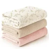 3-Pack Soft 100% Cotton Baby Blanket Set Large Swaddling Wraps for Newborns - Self-Soothing Baby Swaddle Muslin Swaddle Blankets