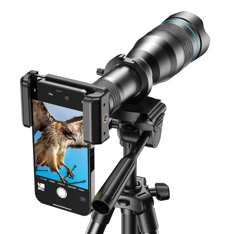 All are 60x HD moon photography concert external tripod phone cameras with a gimbal floor-standing phone camera - Image 3