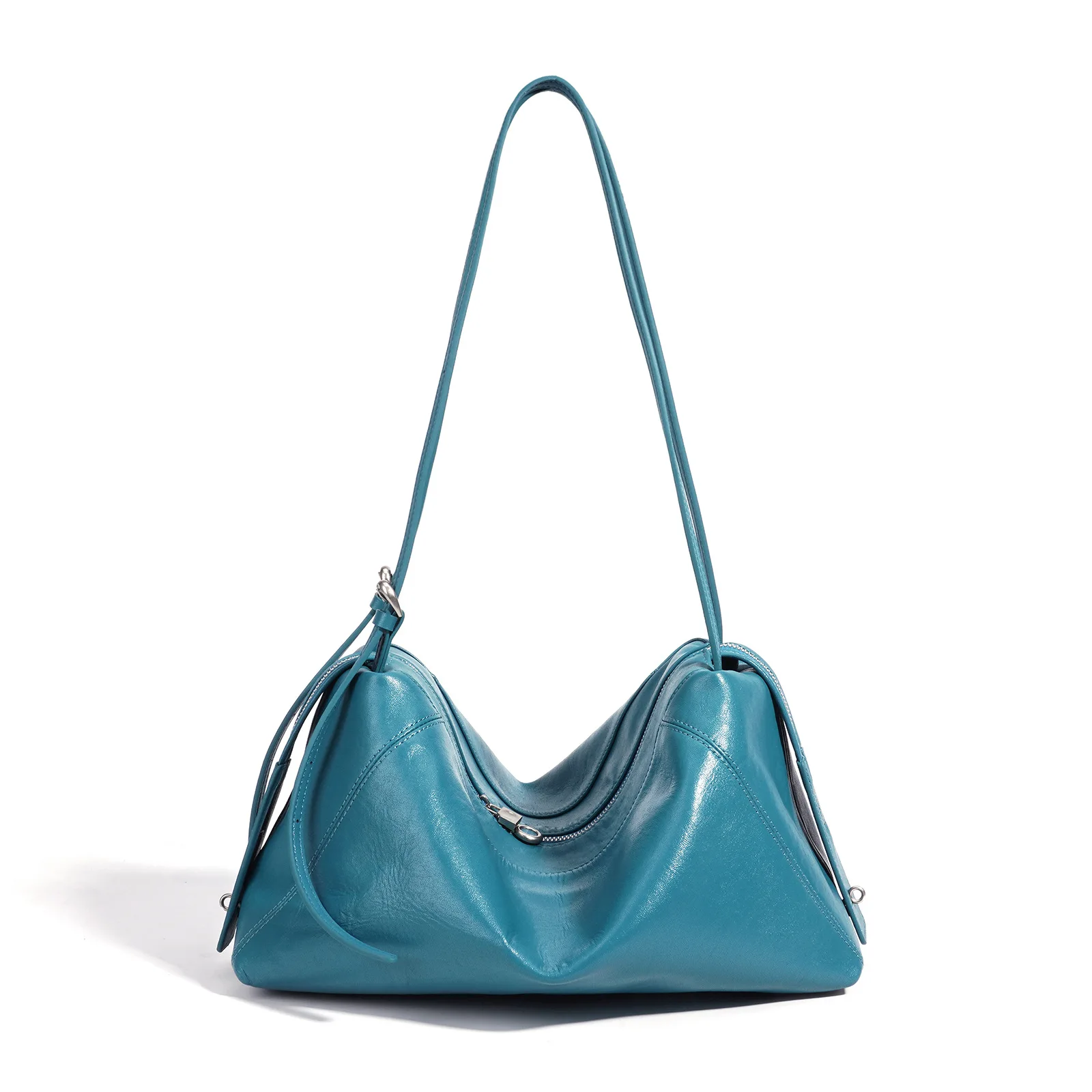 Minimalist Lazy Style Shoulder Bag Elegant Tote Bag Niche Design Pillow Bag For Women - Image 5