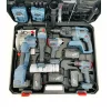 4 in 1 Brushless Multi-function Combination Power Tool Lithium Battery Cordless Power Tool Set