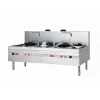 Hotel Commercial Gas Wok Range Cooker High BTU Asian Wok Burner Stainless Steel Wok Cooking Station Restaurant Kitchen Equipment
