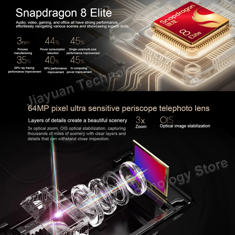 Original HONOR Magic V5 5G Folded Mobile Phone 7.95" Display Snapdragon 8 Elite Camera 50MP Battery 6100mAh GMS Smartphone - Image 6