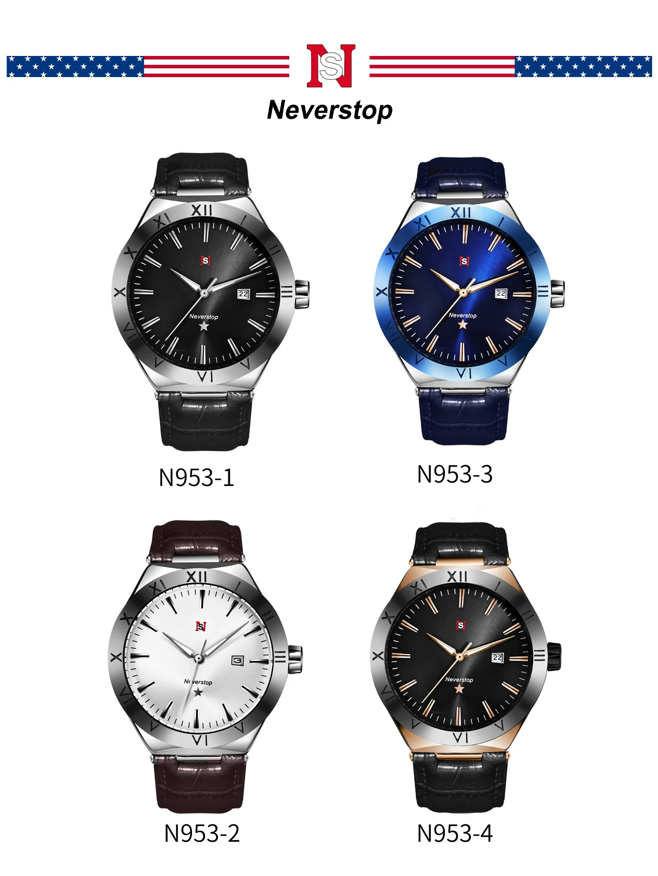 Luxury Men's Steel Band Quartz Watch – Minimalist Design, Inspired by High-End Brands - Image 6
