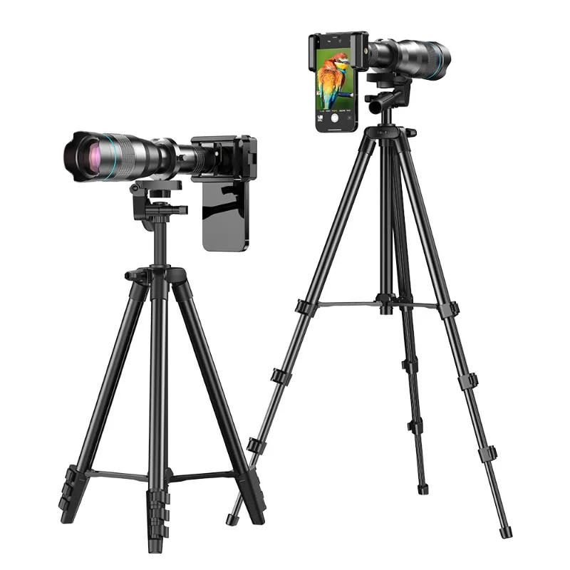 All are 60x HD moon photography concert external tripod phone cameras with a gimbal floor-standing phone camera - Image 4